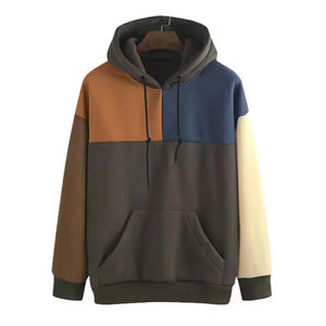 Sudadera con capucha de algodón pesado para hombre OEM ODM, Jersey polar de gran tamaño con lavado ácido, bordado de diseño personalizado para invierno - Product Image 2