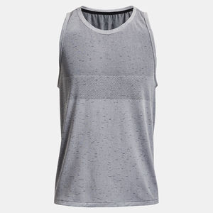 Camiseta sin mangas para hombre de Material de algodón de moda de alta calidad con logotipo personalizado, camiseta de entrenamiento, camiseta sin mangas para gimnasio para hombre - Product Image 6