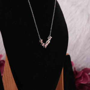 จี้รูปทรงหลากหลายแบบสั่งทำพิเศษ ประดับเพชรเพาะเลี้ยงสีชมพูในทองคำแท้ 18 กะรัต สำหรับเครื่องประดับสั่งทำ - Product Image 4