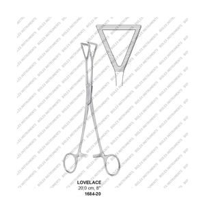 Pinza de pedículo renal Guyon de acero inoxidable de 24cm, pinza quirúrgica de dentado atraumático, fabricante y exportador - Product Image 2