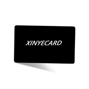 Tarjeta de llave de lámina de PVC negra personalizada para Mifare, Chip RFID ultraligero, artesanía dorada para habitaciones de Hotel, comunicación NFC de frecuencia de 13,56 MHz - Product Image 4