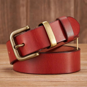 เข็มขัดหนังแท้สำหรับผู้ชาย สไตล์ทางการและลำลอง พร้อมหัวเข็มขัดอัตโนมัติแบบโลหะผสม ทนทานและเป็นมิตรกับสิ่งแวดล้อม - Product Image 6