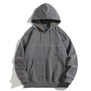 Sweat-shirt imprimé en coton épais de haute qualité pour hommes, coupe oversize, grande taille, streetwear personnalisé avec logo anime - Product Image 5