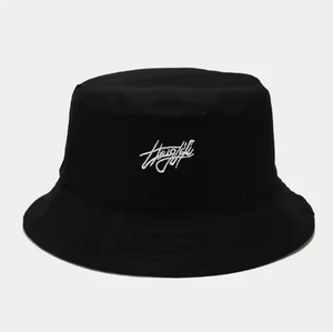 Chapeau seau réversible à usage quotidien pour les sports de plein air Logo brodé en 3D sur le devant Logo imprimé sur le dos - Product Image 4