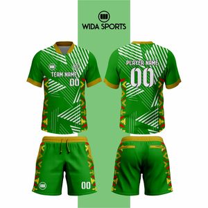 Uniformes de Fútbol de Alta Calidad para Hombre, Jersey de Equipo de Fútbol OEM, Etiqueta Privada, Diseño Personalizado, Precio de Fábrica - Product Image 5