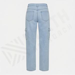 Pantalones Cargo de Secado Rápido de Alta Calidad para Mujer, Múltiples Bolsillos, Logotipo Personalizado, Estilo Urbano, Pantalones para Adultos, Invierno, Atuendo Elegante Premium - Product Image 2