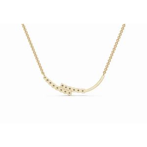 Radiant Arsinoe Lab Grown Diamond <b>Chain</b> Pendant Round Cut 0.282 Ct 9 KT 14 KT 18 KT <b>Gold</b> Jewelry Wholesale OEM Export Supplier - Product Image 4