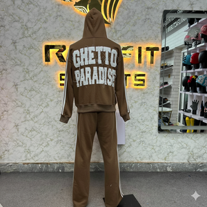 2026 nouveau meilleur qualité Logo personnalisé client exigé bas prix fermeture éclair survêtement pour hommes Style Unique nouveau Design hommes survêtements - Product Image 4