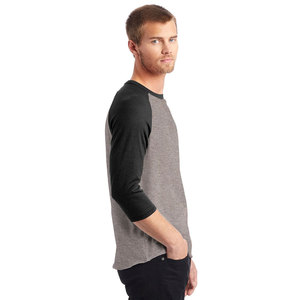 เสื้อยืดเบสบอลแขนแร็กแลนสำหรับผู้ใหญ่ระบายอากาศได้ดี - Product Image 6