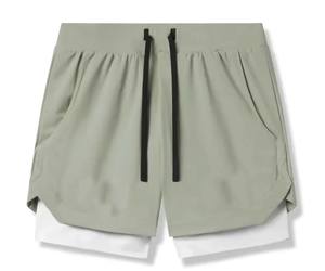 Pantalones cortos de gimnasio para hombre personalizables Pantalones cortos de algodón Premium - Product Image 4