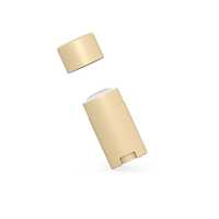 Conteneur de déodorant solide en PP de 70 g, emballage ovale pour déodorant, tube de baume cosmétique, logo personnalisé