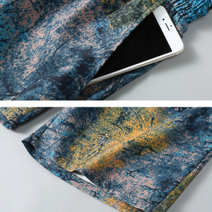 Pantalones cortos de playa hawaianos de tamaño personalizado para hombre, ropa informal estilo Hip Hop, estampado Tie-Dye de talla grande 6XL, pantalones cortos de verano para hombre, técnica sublimada - Product Image 6