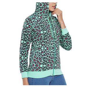 Ropa de talla grande para mujer, sudaderas con cremallera informales de gran tamaño, nueva sublimación - Product Image 4