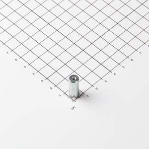 Gripper a stelo in AlNiCo Ø8x20mm con filettatura interna - Product Image 1