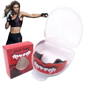 Protector Bucal de Boxeo Personalizado con Diseño de Dientes, Nuevo Modelo, Hecho a Medida para Adultos, Material Ecológico de Silicato/Sílice Fundida, Venta al por Mayor - Product Image 1