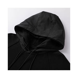 High Quality Light Weight Cotton Custom Logo High Quality <b>Pullover</b> <b>Men's</b> Hoodie 100 Cotton Blank Oversized <b>Men</b> Plain Hoodie - Product Image 5