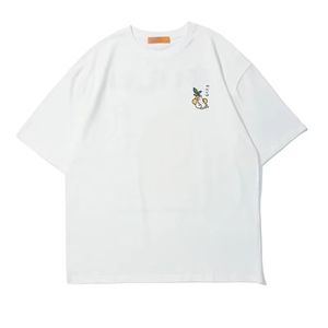 <b>Men's</b> 100% Cotton Graphic T-<b>Shirts</b> Oversized Fit Casual Style with Front Digital Print Crop Featuring Solid Cat Print Streetwear - Product Image 1