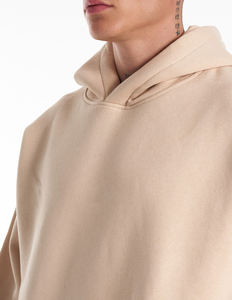 Survêtements personnalisés poids lourd 600 GSM pour hommes 100% coton polaire Baggy Hoodie & Sweatpants Survêtement pour hommes survêtements à épaules tombantes - Product Image 5