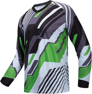 Nuevo Diseño, MOQ Bajo, Jersey de Motocross, Talla Grande, Secado Rápido, Ropa para Motociclismo y Automovilismo - Product Image 1