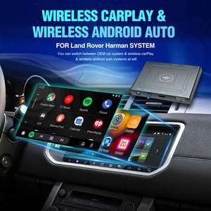 Ewaygps ตัวถอดรหัสอัตโนมัติแบบแอนดรอยด์ CarPlay ไร้สายสำหรับ Land Rover Sport Vogue Discovery 4 Jaguar XE XF ระบบ haman - Product Image 1
