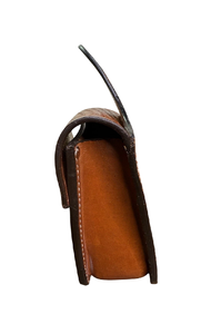 Sac de selle de saut équestre en cuir véritable de qualité supérieure outillé à la main vêtements d'équitation western-accessoires de qualité supérieure - Product Image 2