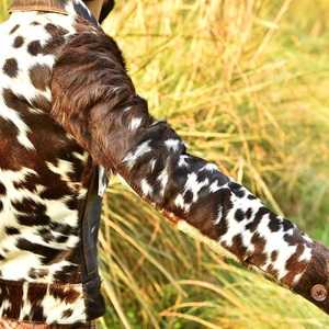 High Street hommes vache cheveux cuir veste 2025 Original poids lourd respirant hiver vêtements d'extérieur luxe peau de vache cheveux vestes - Product Image 2