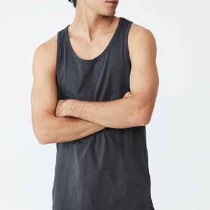 Top Trending Workout Tank Top para hombres Venta al por mayor Plain Gym Wear Cómodo Hombres Tallas grandes Tank Tops para la venta con logotipo personalizado - Product Image 5