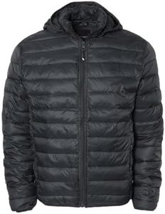 Chaqueta acolchada XL High Street para hombre, venta al por mayor, capucha resistente al agua de alta calidad, lona ligera de invierno, servicio OEM, precio bajo - Product Image 5