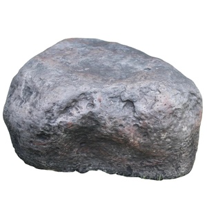 KNT Creations Island Rock FRP, roche en fibre de verre épaisse, forme irrégulière, moderne, pour extérieur, parc, jardin, aménagement paysager - Product Image 6
