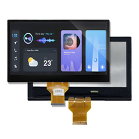Écran tactile de 13,3 pouces avec carte de contrôle, écran tactile LCD haute luminosité, I2C, module tactile capacitif multi-touch 10 points