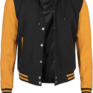 Veste universitaire de baseball unisexe pour hommes, manches brodées personnalisées de meilleure qualité, style rue haute, hiver 2025 - Product Image 6