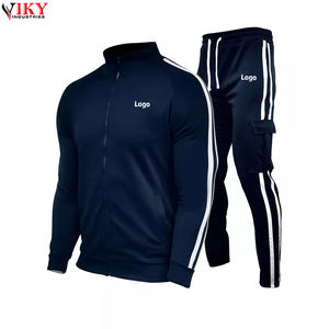 VIKY INDUSTRIES-chándales con cremallera para hombre, ropa deportiva profesional, con cuello levantado, para trotar - Product Image 4