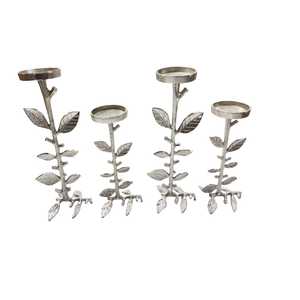 Handmade Taper Candlestick Holder for Home Balcony Decoration <b>Gold</b> Plated Metal <b>Candle</b> Stand for Wedding Centerpiece - Product Image 2