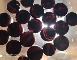 Botones de Cuerno de Búfalo Hechos a Mano, Color Negro y Marrón, Botones de Cuerno de Vaca Real para Decoración de Ropa con Logotipo Personalizado - Product Image 4