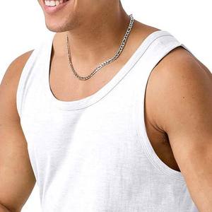 Ropa de hombre algodón gimnasio camisetas sin mangas Casual Fitness OEM personalizado chaleco transpirable al aire libre alta calidad 220g cuello redondo camisetas sin mangas para hombre - Product Image 5