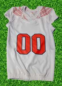 Uniformes de football américain de jeunesse de sublimation conçus sur mesure de la plus haute qualité pantalon intégré en jersey sergé - Product Image 2
