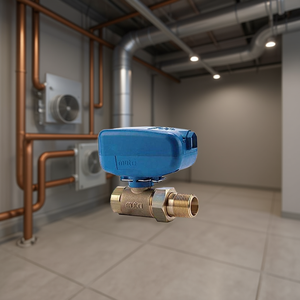 Válvula de Dos Vías Mut de 3/4'' y 230V con Conexiones Macho-Hembra para Sistemas HVAC, Modelo 703001860 - Product Image 3