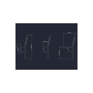 Asiento de estadio Modelo plegable Silla abatible para estadio Hecho de plástico de copolímero Resistente a impactos y luces UV - Product Image 3