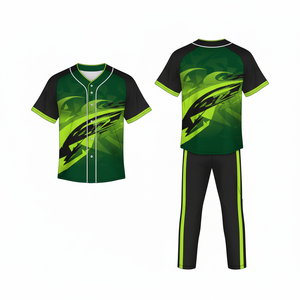 Uniforme de Béisbol Sublimado Unisex 2026, Ligero, de Malla, Personalizable con Nombre y Número del Equipo, Alta Calidad, Opción Completa, Venta al Por Mayor - Product Image 3