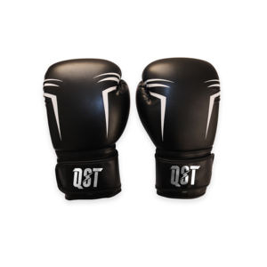Gants de boxe en cuir à lacets professionnels pour adultes de 12 oz de haute qualité en gros, logo personnalisé, légers, évacuant l'humidité - Product Image 1