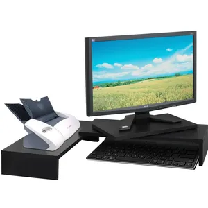 Ergonomic Multi-Purpose <b>Computer</b> Stand Monitor Riser with <b>Storage</b> - Product Image 5