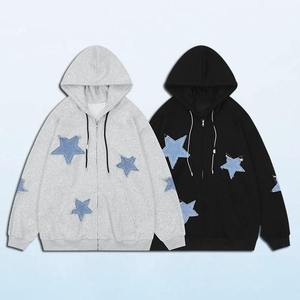 Sudaderas con Capucha Extra Grandes, Personalizadas con Logotipo, 100% Algodón, Tejido Grueso de 400 g/m², Parches Bordados, Ecológicas, con Apliques Desgastados - Product Image 3