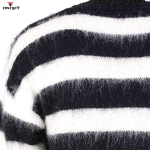 Suéter de Punto para Hombre, Cuello Redondo, Personalizable con Logotipo Frontal, Antiarrugas, Antibolitas, Secado Rápido, a la Moda - Product Image 4