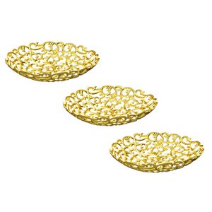 Nouveau design, bol à fruits en métal doré, panier de fruits en métal décoré, comptoir, table à manger, décor, plats de fruits - Product Image 4