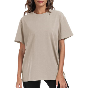 เสื้อยืดผู้หญิงโพลีเอสเตอร์ แห้งเร็ว ผ้าตาข่ายด้านในนุ่ม ยืดหยุ่น กระชับรูปร่าง ระบายอากาศได้ดี น้ำหนักเบา ดีไซน์สำหรับใช้ในชีวิตประจำวัน - Product Image 1