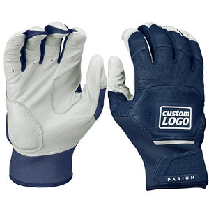 Gants de frappe de baseball et softball en cuir Cabretta à prix de gros, paume souple, sans vibrations, tricot pliable, options de couleur personnalisées - Product Image 1