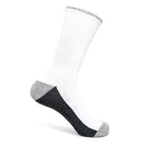 Chaussettes de sport athlétiques pour hommes, évacuation de l'humidité, séchage rapide, légères, amorties, pour la salle de sport, la course à pied, l'entraînement, OEM ODM - Product Image 1