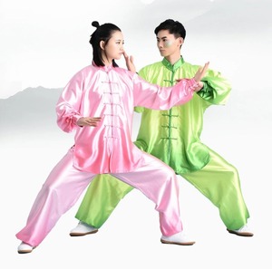 Jiu jitsu kimono 2025 nuevo gradiente Wushu uniforme transpirable Kung Fu y Tai Chi ropa para hombres y mujeres Unisex Kun Master Style - Product Image 6