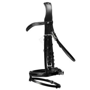 Bridons de cheval en cuir de haute qualité, confortables, style western professionnel, bridons de course, impression de logo personnalisée, OEM ODM, vente en gros - Product Image 2