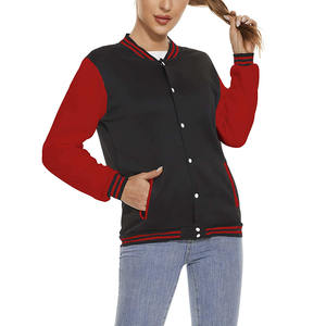 Nouvelle veste universitaire coupe-vent élégante 2025 coton Polyester et vestes universitaires respirantes à boutons couverts pour femmes - Product Image 6